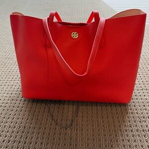 Tory Burch Pebbled Leather Tote